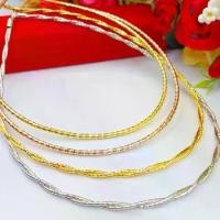 ราคา [พร้อมส่ง] M22 สร้อยคอ โชคเกอร์ สองกษัตริย์ สามกษัตริย์ ทอง,นาก โชคเกอร์นิ่มนวลเข้าทรง (1734140280628545396)