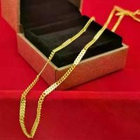 ราคา [COD] [Tiktok]สร้อยทองคำแท้ ทองแท้หลุดจำนำ สร้อยคอทอง ลายเกรียวคั่นปล้อง ขนาด 2สลึง ความยาว 18นิ้ว สินค้าขายดี ชุบเศษทองเยาวราช ชุบทอง100% งานฝีมือจากช่างเยาวราช ทองแท้1สลึง สร้อ (1734426932510361089)