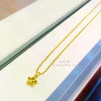 ราคา CHIN สร้อยคอ พร้อมจี้ดาว ครึ่งสลึง ทองคำแท้ 96.5% มีใบรับประกัน ชินเยาวราช (1729777092735044438)