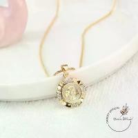 ราคา [Tiktok] สร้อยคอพร้อมจี้กังหันแชกงหมิว เครื่องประดับมงคล สร้อยคอ ชุบทองแท้ 24K ลายเยอะ ใส่ออกงาน ไปเที่ยว ไม่ลอก (1733376894823401143)