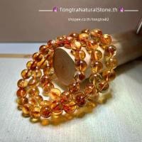 ราคา สร้อยข้อมือ ซิทรินเกรดพรีเมียม(Citrine) "หินของพ่อค้า" กำไลหิน หินมงคล หินนำโชค (1734163965917431197)