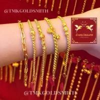 ราคา สร้อยข้อมือ 1 สลึง 96.5% ทองเยาวราช จำได้ขายได้ เลือกความยาวและลายได้ (1732082005996374999)