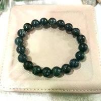 ราคา สร้อยข้อมือ หยกเขียวเข้มดำ ส่องเขียวจักรพรรดิ ขนาด 10 มิล หยกกัวเตมาลา สีธรรมชาติ jadeite A (1734262916924146766)