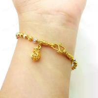 ราคา [ส่งฟรี] สร้อยข้อมือ ถุงทอง สร้อยข้อมือสองกษัตริย์ สร้อยข้อมือผู้หญิง เครื่องปรดับ สร้อยข้อมือสองกษัตริย์พร้อมจี้ถุงทอง (1733399617990788877)