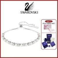 ราคา Swarovski Matrix Bracelet ปรับได้ คริสตัลเทียม สร้อยข้อมือ โมเดลผู้หญิง (1734362920287635173)