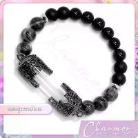 ราคา สร้อยข้อมือ กำไลหินมงคล หินนำโชค ตะกรุดเปล่า กรอบตะกรุด ปลอกตะกรุด ลายไทย ฝาตะกรุด [ฟรีคาถา+ชุดร้อยหิน] (1733976300539971474)