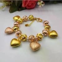 ราคา jewelryshop365 K491 สร้อยข้อมือ3 กษัตริย์ทรงกลมลายเม็ดจีบห้อยตุ้งติ้งหัวใจ ขนาดเม็ด 10 มิล จัดส่งที่รวดเร็ว (1732665024527762941)