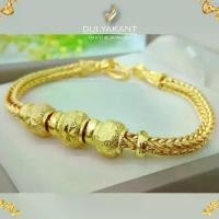 ราคา เพื่อนสนิทรุ่นเดียวกัน เน็ตไอดอลตอกบัตร, สร้อยข้อมือ เศษทองคำแท้ ลายสี่เสาคั่นโอ่ง หนัก 1 บาท ไซส์ 6-8 นิ้ว (1 เส้น) T154 ปาร์ตี้ถ่ายภาพวันหยุด, (1734381578482255004)