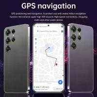 ราคา S24 Ultra สมาร์ทโฟน 7.5 นิ้ว 5G เต็มจอ 16GB+768GB รองรับ 2 ซิม Android13.0 โทรศัพท์มือถือ โทรศัพท์เล่นเกมลื่น มือถือราคาถูก GPS navigation ฟังก์ชั่นการจดจำใบหน้า วิทยุ MP3/MP4/3G (1733182133480293624)
