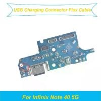 ราคา สำหรับ Infinix Note 40 5G โทรศัพท์มือถือ ขั้วต่อพอร์ตชาร์จแบบยูเอสบี สายเคเบิลชาร์จ แผงวงจรหลัก/เมนบอร์ด ชิ้นส่วนซ่อมแซม สมาร์ทโฟน (1734185394896537321)