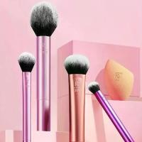 ราคา ชุดแปรงแต่งหน้า Real Techniques 5 ชิ้น ประกอบด้วย 4 แปรงและฟองน้ำแต่งหน้า เหมาะสำหรับรองพื้น บลัชออน บรอนเซอร์ คอนทัวร์ อายแชโดว์ และแป้ง ชุดของขวัญที่เหมาะสำหรับการเดินทาง (1733877056683542378)