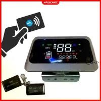 ราคา พร้อมส่ง เรือนไมล์ดิจิตอล เปิดปิดกุญแจผ่านNFC Smart Card สำหรับมอเตอร์ไซค์ไฟฟ้า จักรยานไฟฟ้า สกู๊ตเตอร์ไฟฟ้า (1734439751476217581)