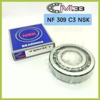 ราคา NSK ลูกปืน NF 309 / ตลับลูกปืนเม็ดหมอน NF309 (1ตับ) NF309 NSK Cylindrical Roller Bearings (1734210492617099060)