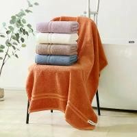ราคา Pure cotton thickened soft towel set, long-staple cotton breathable absorbent bath towel, large face wash and hair drying towel, square towel wholesale (1734439285902116463)