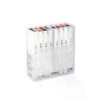 ราคา TOUCH TWIN 24 BRUSH MARKER SET / มาร์คเกอร์หัวพู่กัน-หัวตัดขนาดกลาง เซ็ต 24 แท่ง (1730488117845658281)