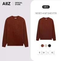ราคา AIIZ (เอ ทู แซด) - AIIZ เสื้อสเวตเตอร์ผู้ชายคอกลมแขนยาวสีพื้น AIIZ Men's Basic Sweater (1733831125696088014)