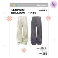 ราคา ANOTHERA - LEOPARD BALLOON PANTS กางเกงขายาวทรงบอลลูน (1731634908037351079)