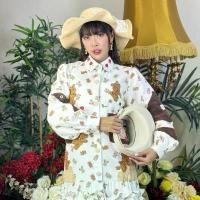 ราคา แบรนด์ ADDEGG ATHENA DRESS ชุดเดรสลายหมีน่ารัก แขนยาว ดีไซน์สุดเก๋ สำหรับวันสบายๆ (1733571573214512634)