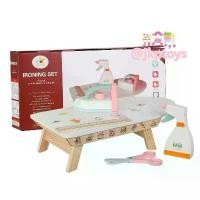 ราคา ⭐Todds & Kids Toys by JKP ของเล่นไม้เสริมพัฒนาการ ชุดเตารีดไม้ พร้อมที่รองรีดเเละอุปกรณ์ ของเล่นเด็ก ของขวัญเด็ก (1734417845992129588)