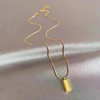 ราคา Korean style fashion necklace Light elegant design small gold necklace Short Titanium Necklaces for Women (1734280101601511387)
