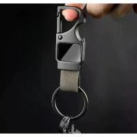 ราคา CUSTOM Cowhide ที่เปิดขวดหนังแท้พวงกุญแจโลหะมัลติฟังก์ชั่น Key CHAIN VINTAGE เลเซอร์แกะสลักชื่อพวงกุญแจรถ (1734378395176699756)