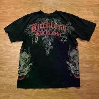 ราคา ขนาดใหญ่Ecko Rhino Graphic Tee Y2K Vintage Streetwearเสื้อยืดUnisexผ้าฝ้ายคู่Retro Rebelเสื้อสําหรับผู้ชายผู้หญิง (1733896561810506911)
