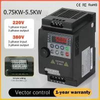 ราคา 【Thailand Stock】220V/380V Economical VFD Variable Frequency Drive Converter Inverter 0.75KW/1.5KW/2.2KW 1HP/2HP/3HP Motor Speed Controller Frequency Converter Variable Frequency Drive Converter (17341