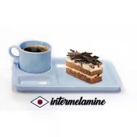 ราคา ชุดกาแฟ พร้อมถาดรอง10" 6ชุด/ ชุดละ80฿ เมลามีนแท้100% Made in Thailand (1734383965793716011)
