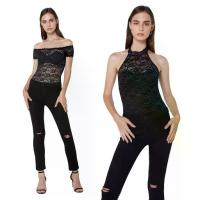 ราคา บอดี้สูทปาดไหล่โชว์เอว1ข้างCherilon เชอรีล่อน บอดี้สูท ซีทรู ลูกไม้ยืด สีดำ ผ้านุ่ม 3 ดีไซน์สง่า เก๋ Mix & Match กับชุดหลายสไตล์ ONIC-BSMB (1733854371239462447)