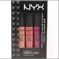 ราคา NYX Soft Matte Lip Cream 3 Piece Set ลิปสติกเนื้อแมทท์ #SMLCSET03 (1 เซต 3 แท่ง) (1734409957606262490)