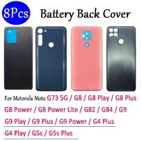 ราคา เปลี่ยนแบตเตอรี่สำรอง, เคสเคสโทรศัพท์, ฝาหลังประตู, สำหรับ Moto G73 5G, G8 Power Lite, G82, G84, G9, G5S Plus, G4 Play, 8 ชิ้น, ดีที่สุด (1729983110991808572)