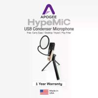 ราคา Apogee® HypeMIC USB Microphone with Headphone Output and Studio Quality Compression ไมค์ USB ระดับงานสตูดิโอ + แถมฟรีขาตั้ง & Pop Filter ** 1 Year Warranty / Made in USA ** (1734408823231710495)