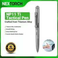 ราคา NP11 Ti titanium alloy tactical pen, portable signature pen, window-breaking self-defense pen, with gyroscopic mechanism, for entertainment and stress relief. (1733543237847123660)