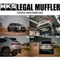 ราคา HKS ท่อไอเสีย รุ่น Legal Muffler สำหรับรถยนต์ Yaris Cross HEV (1733144152764024372)