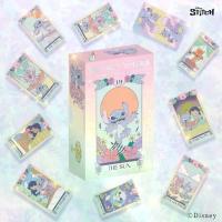 ราคา Disney Stitch Tarot ไพ่ยิปซีลิโลสติชลิขสิทธิ์แท้จากญี่ปุ่น ขอบสีรุ้งสะท้อนแสงหรูหรา ไพ่ทาโร่ต์ (1734391748252960120)
