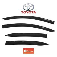 ราคา ❥คิ้วกันสาด Toyota altis vios yaris chr sienta cross fortuner โตโยต้า อัลติส วีออส ยาริส ซีเอชอา ครอส เซียนต้า ฟอร์จูน♞ (1733289158502811343)