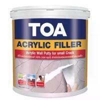 ราคา คลังสินค้า ขายร้อน TOA ACRYLIC FILLER สีโป้วผนัง อุดโป๊วรอยแตกร้าว อะคริลิกแท้ 100% ขนาด 4KG (1732794313771681166)