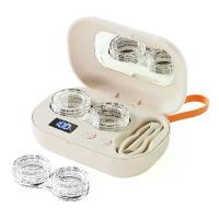 ราคา Contact Lens Cleaner Portable Colored Contact Lens Case Sonic Automatic Rinser Corneal Plastic Cleaner (1734336965864687524)