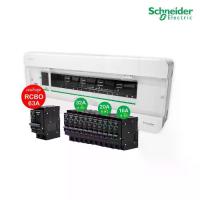 ราคา Schneider Set ตู้แสควร์ดี 18 ช่อง + เมนเบรกเกอร์กันดูด RCBO 63A + ลูกย่อยเซอร์กิตเบรกเกอร์ 32A/20A/16A 1 เฟส 2 สาย 240V (1730166873424955873)