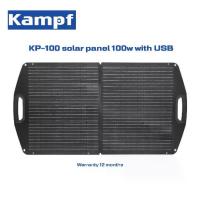 ราคา Kampf KP-100 แผงโซล่าร์เซลล์ แบบพับได้100w กับ output แบบ USB A และ C (1733880982656878012)
