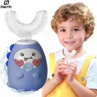 ราคา แปรงสีฟันไฟฟ้าสำหรับเด็ก, แปรงสีฟันไฟฟ้ารูปตัว U, ชาร์จ USB, แปรงสีฟันไฟฟ้าสำหรับเด็กแบบการ์ตูน (1734271412421166693)