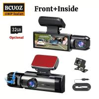 ราคา BCUOZ 1080P Car Accessories Dual Cameras Dashcam, Front 1080P And Inside 480P, Car Camera with IR Night Vision, Loop Recording, Wide Angle Car DVR Camera with 8.03 cm IPS Screen, (1733782281108554817)