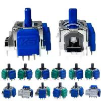 ราคา 4ชิ้นค่ะ ที่มีคุณภาพสูง ต่อต้าน-ดริฟท์ จอยสติ๊กแม่เหล็กไฟฟ้า TMR ความแม่นยำสูงและแม่นยำ 3D แอนะล็อก Hall thumbstick ทนทานต่อการใช้งาน อุปกรณ์เสริมเกม for PS5/PS4/Xbox x BOX/สวิตช์โปร ตัวควบคุมเกม (173