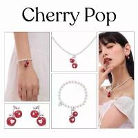 ราคา Sumiyaki - Cherry Pop Set เซ็ตเชอร์รี่ (สร้อยคอต่างหูและสร้อยข้อมือ) (1734406128652944918)