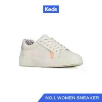 ราคา KEDS รองเท้าผ้าใบหนัง แบบผูกเชือก รุ่น PURSUIT LEATHER POP LINING สีครีม ( WH67976 ) (1730131770774685852)