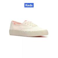 ราคา KEDS รองเท้าผ้าใบ แบบผูกเชือก รุ่น KEDS CHAMPION GENDER CANVAS POP OUTSOLE สีขาว/ สีส้ม ( KW-CHGN-3-110 ) (1731285489587946652)