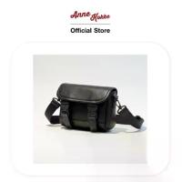 ราคา ANNE KOKKE S2 vintage กระเป๋าสะพายข้าง ดีไซน์เท่ห์ กระเป๋าคอสบอดี้ จุของได้เยอะ ปรับสายได้ (1733171598125663872)