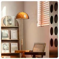 ราคา ⭐⭐โคมไฟตั้งพื้น โคมไฟตั้งห้องนั่งเล่น โคมไฟบรรยากาศ American Mid-century Vintage วางข้างโซฟา โคมไฟดีไซเนอร์ (1734184742712018935)