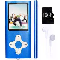 ราคา Mp3 Player,Music Player with a 16 GB Memory Card Portable Digital Music Player/Video/Voice Record/FM Radio/E-Book Reader/Photo Viewer/1.8 LCD (1734009939292292303)