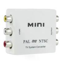 ราคา ตัวแปลงสัญญาณอุปกรณ์วิดีโอ, ตัวแปลง PAL เป็น NTSC, กล่องเชื่อมต่อตัวแปลงวิดีโอ, เอาต์พุต AV, การเคลื่อนย้ายที่แข็งแกร่ง, เหมาะสำหรับ DVD / TV / จอภาพ / โปรเจ็กเตอร์ / กล่องรับสัญญาณ / เกมคอนโซล (17328